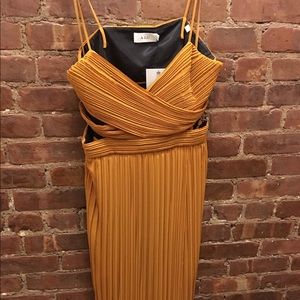 alc sienna pleated dress